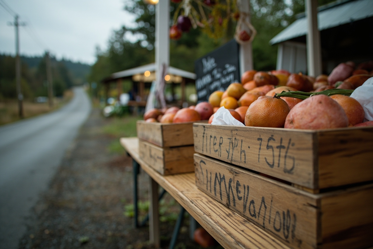 Farm Gate Shopping in Pitt Meadows in Pitt Meadows BC